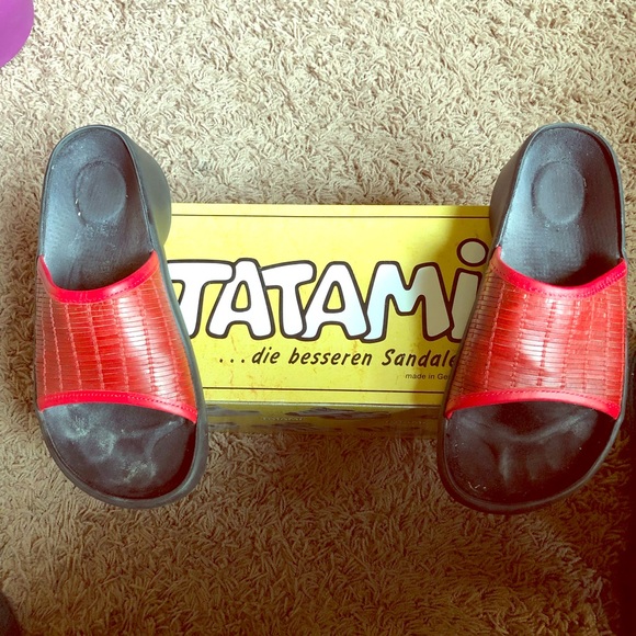 Birkenstock Shoes - Bambi Red Tatami ‘Bridget’ by Birkenstock Size 39N